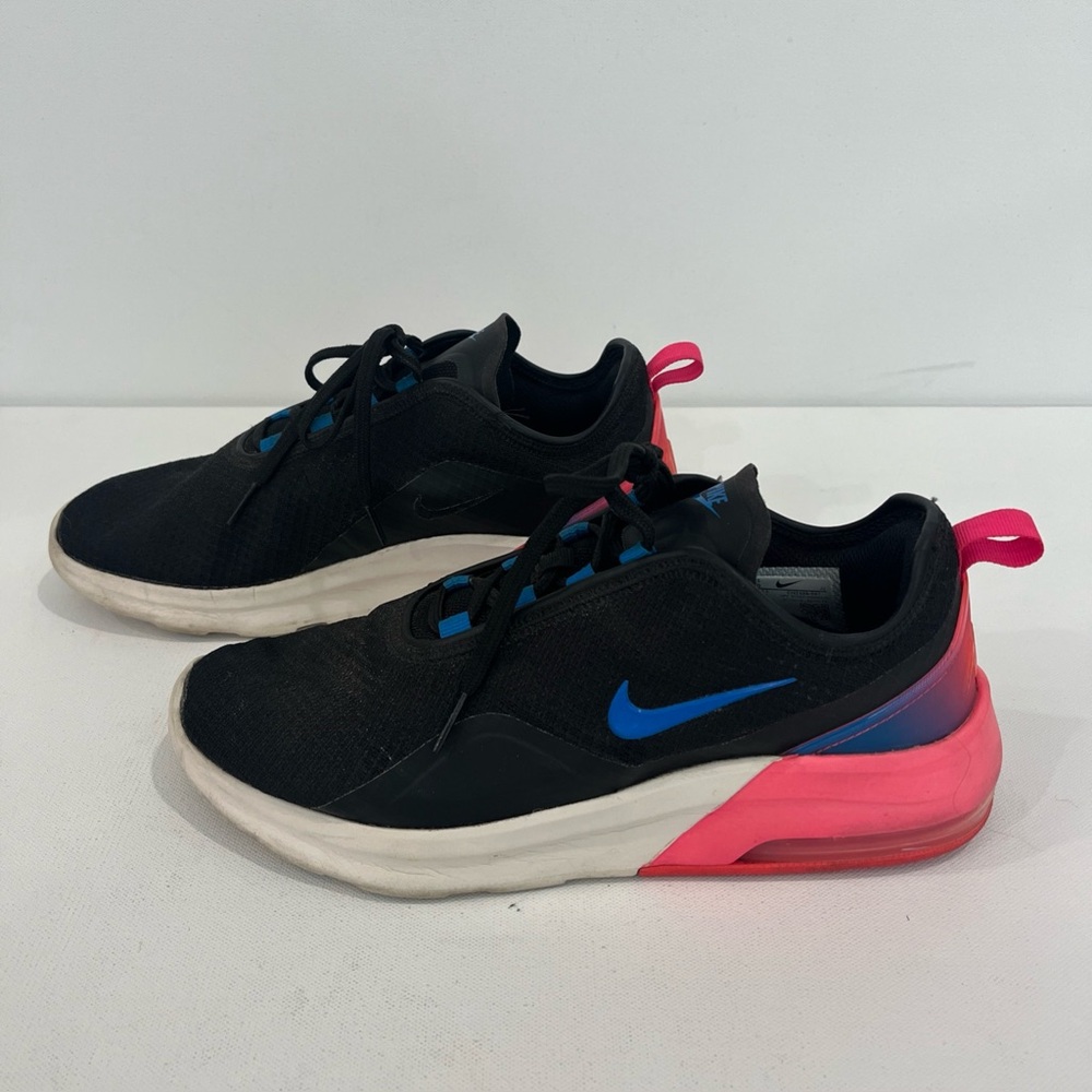 SOLD Nike Air Max Motion 2 Black Blue Pink Training Running Shoes Womens Size 10